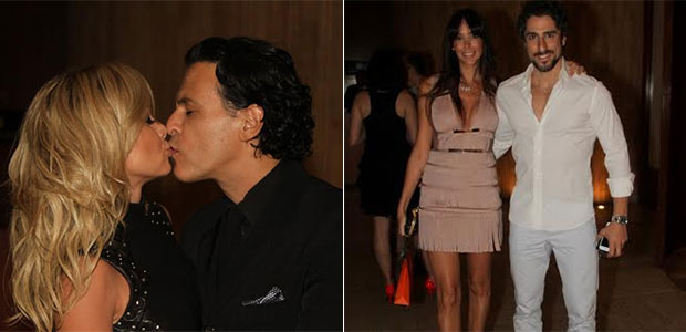 Eliana celebra aniversário com o marido e amigos