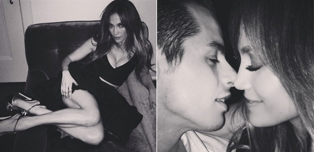 Em clima de romance, Jennifer Lopez posa para fotos sensuais