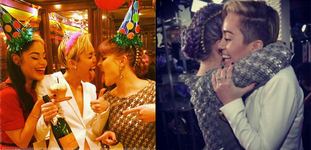 Miley Cyrus ganha moto de 50 mil reais de aniversário