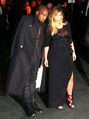 Kanye West se declara para Kim Kardashian: -<i>Eu a amei desde o primeiro dia que a vi</i>