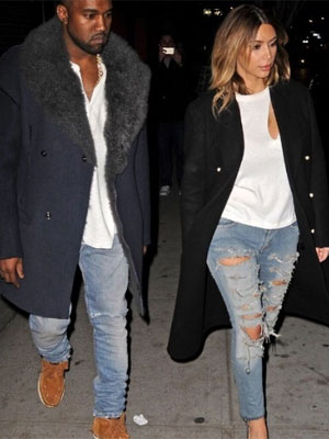 Kim Kardashian divulga foto com o mesmo <i>look</i> que Kanye West