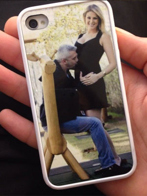 Ana Hickmann usa capinha do celular personaliza na gravidez, confira!