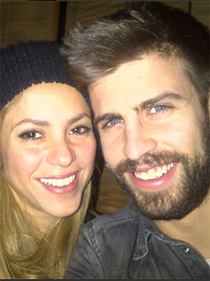 Shakira se derrete por Gerard Piqué em rede social