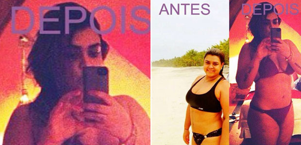 Após ganhar o <i>Medida Certa</i>, Preta Gil faz comparação com fotos de antes e depois