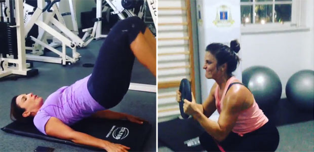 Ivete Sangalo pega pesado na malhação e posta vídeo, veja aqui!