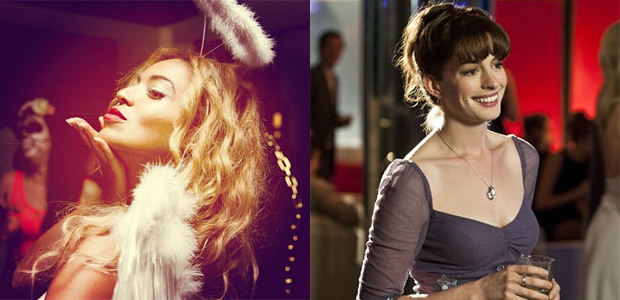 Beyoncé revela que os filmes de Anne Hathaway a fazem chorar