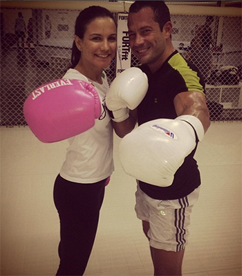 Malvino Salvador está namorando lutadora Kyra Gracie
