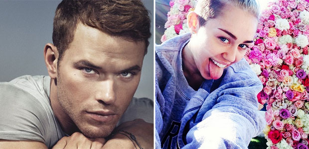 Miley Cyrus e astro da saga <i>Crepúsculo</i> desembarcam juntos de avião