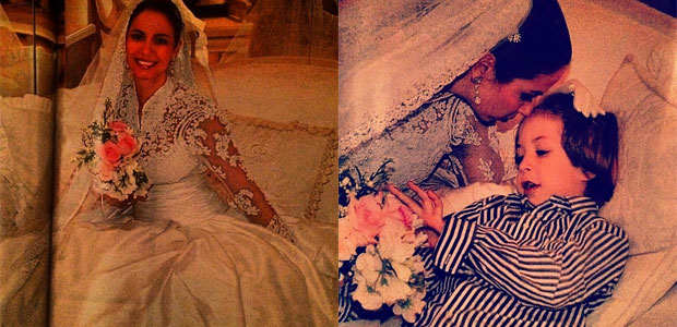 Luciana Gimenez posta foto de seu casamento, veja!