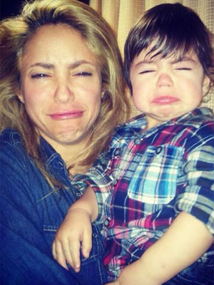 Gerard Piqué divulga foto engraçada de Shakira com o filho nas redes sociais. Veja aqui!