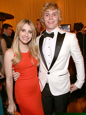 Emma Roberts e Evan Peters estão noivos, diz <i>site</i>