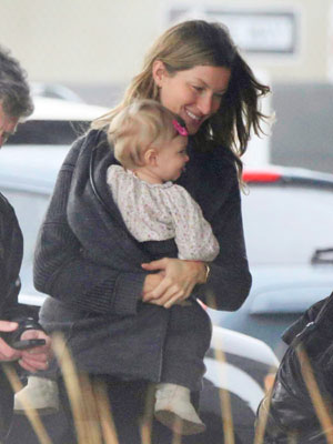 Gisele Bündchen é flagrada com a filha em Boston, veja aqui!