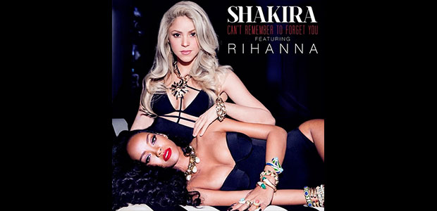 Rihanna e Shakira mostram arte de divulgação do <i>single</i>