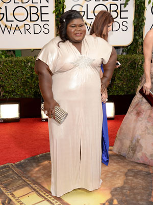 Gabourey Sidibe rebate críticas sobre seu peso