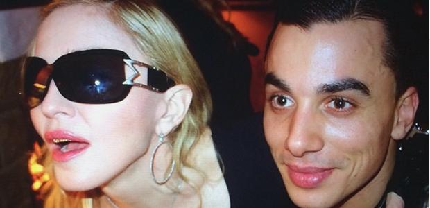 Madonna visita a cidade natal de novo <i>affair</i>, Timor Steffans