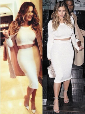 Irmãs Kardashian usam o mesmo <i>look</i>, veja!