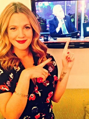 Drew Barrymore diz que não deixaria a filha posar nua
