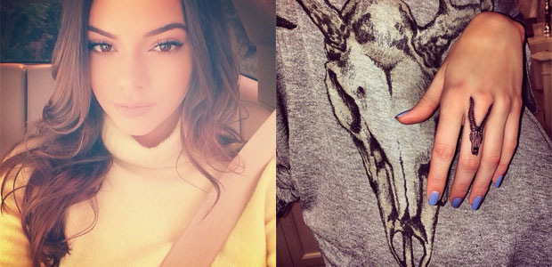 Veja tatuagem de Kendall Jenner!
