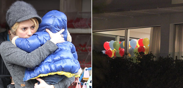 Shakira comemora primeiro aniversário de seu filho, Milan, em casa