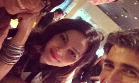 Giovanna Antonelli e Reynaldo Gianecchini se reúnem em gravação de <I>Em Família</i>