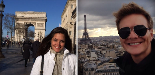 Thais Fersoza e Michel Teló trocam de destino mais uma vez e exploram Paris