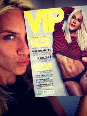 Giovanna Ewbank exibe boa forma e estampa capa de revista