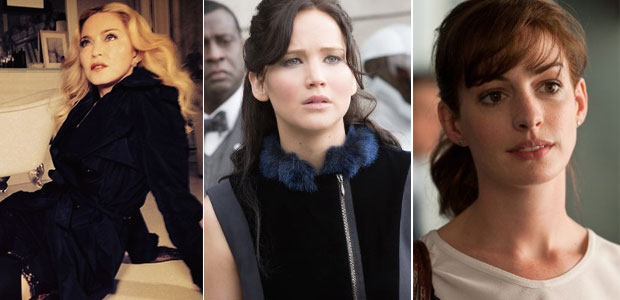 Madonna, Jennifer Lawrence e Anne Hathaway podem estrelar filme juntas