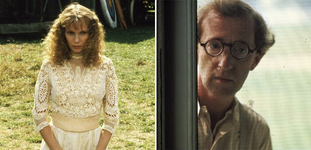 Mia Farrow supostamente ameaçou a vida Woody Allen com um cartão de dia dos namorados