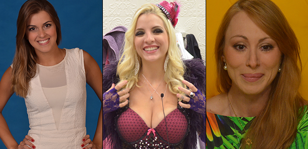 Angela, Aline e Clara discutem suposto caso entre Isis Valverde e Cauã Reymond no <i>BBB</i>