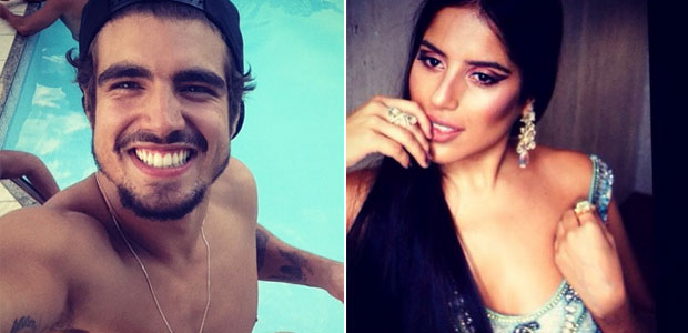Após suposto término com Maria Casadevall, Caio Castro é flagrado com Camila Camargo