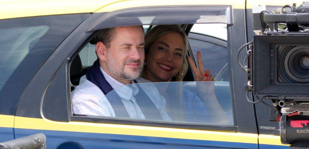 Dan Stulbach grava no Rio de Janeiro com Heloísa Périssé