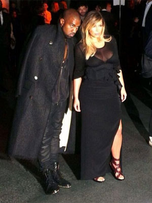 Kanye West esquece de Kim Kardashian nos planos do casamento