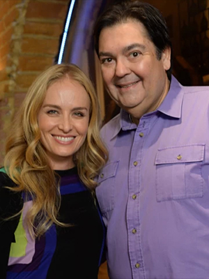 Angélica recebe Faustão no <I>Estrelas</i>