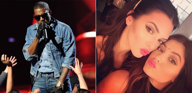 Kanye West quer transformar as irmãs Kendall e Kylie Jenner em estrelas do <i>pop</i>