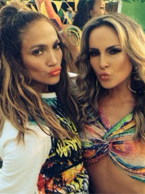 - <i>Jennifer Lopez samba muito</i>, conta Cláudia Leitte, que vai tirar férias