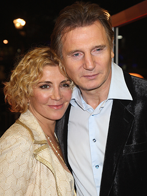 Liam Neeson diz que morte de Natasha Richardson <i>nunca foi real</i>