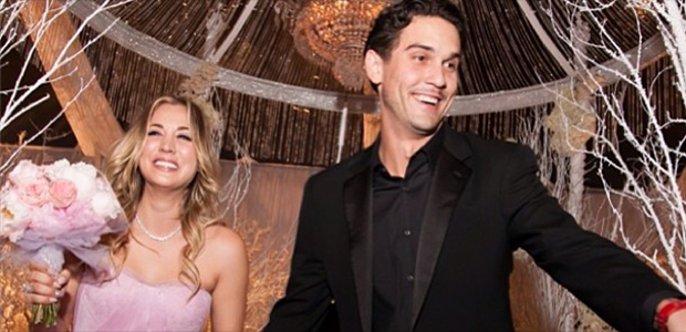 Kaley Cuoco explica que ela contava sobre seu casamento para estranhos