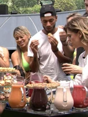 Bárbara Paz visita os integrantes do <i>BBB 14</i>