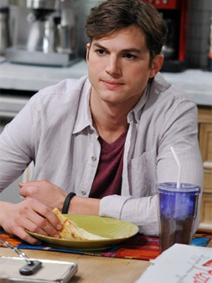 <i>- Ser o cara de uma noite só é bruto</i>, diz Ashton Kutcher