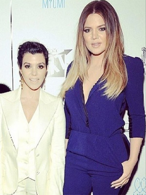 Khloé Kardasian diz em entrevista que tira sarro das escolhas de estilo de Kim Kardashian