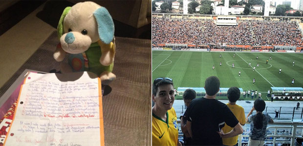 Ator de <i>Harry Potter</i> assiste a jogo entre <i>Corinthians</i> e <i>São Paulo</i>