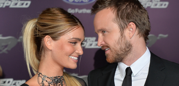 -<i> Ser casado com a minha mulher é incrível</i>, disse Aaron Paul sobre a esposa