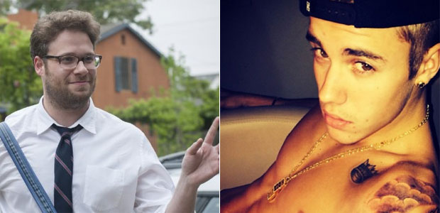 Seth Rogen dispara críticas a Justin Bieber em programa ao vivo: -<i> Detestável e ingrato</i>