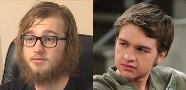 Angus T. Jones, o Jake de <i>Two and a Half Men</i>, aparece irreconhecível