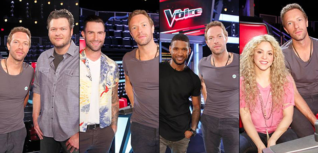 Chris Martin, vocalista da <i>Coldplay</i>, aconselhará participantes de <i>The Voice</i>