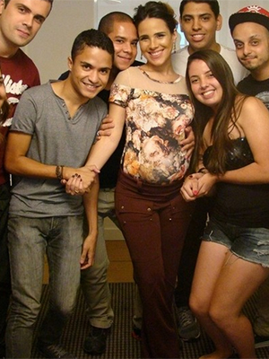 Wanessa mostra a barriguinha de grávida em foto no <i>Instagram</i>