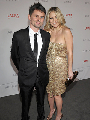 Kate Hudson e Matt Bellamy estão fazendo terapia juntos