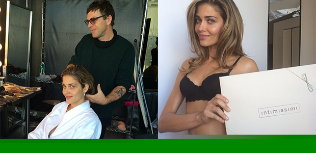 Ana Beatriz Barros posa para marca de <i>lingerie</i> italiana