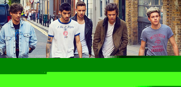 <i>One Direction</i> grava clipe em <i>pier</i>