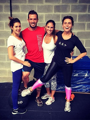 Giovanna Antonelli e Fernanda Paes Leme se exercitam juntas, veja!